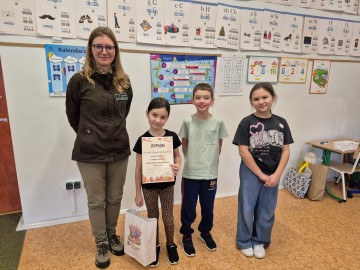 Rozdanie nagró w konkursie plastycznym Bary jesieni na Wzniesieniach 2025, 